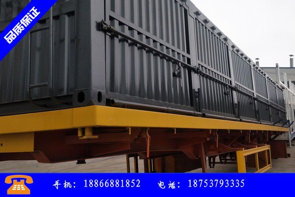 平板后翻半挂车 平板后翻半挂车