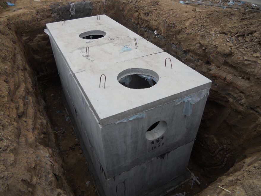 齐齐哈尔拜泉县地埋式农村旱厕改造玻璃钢化