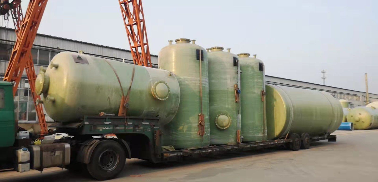 滁州定远县压力玻璃钢容器批发厂家