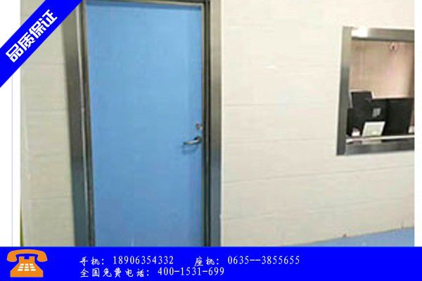 运城绛县防辐射铅门配件尺寸规格表行业战略机遇