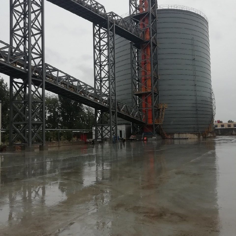 临汾霍州大型粮食钢板仓节能降耗是企业未来