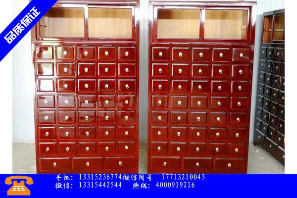 河南省中药柜药名排序图行业出路