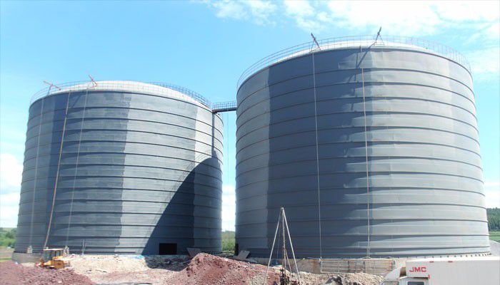沛县钢板仓工程在水工业中的作用