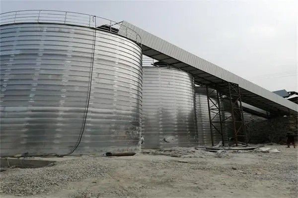 黑河嫩江县镀锌钢板仓生产在电力上的使用与保护