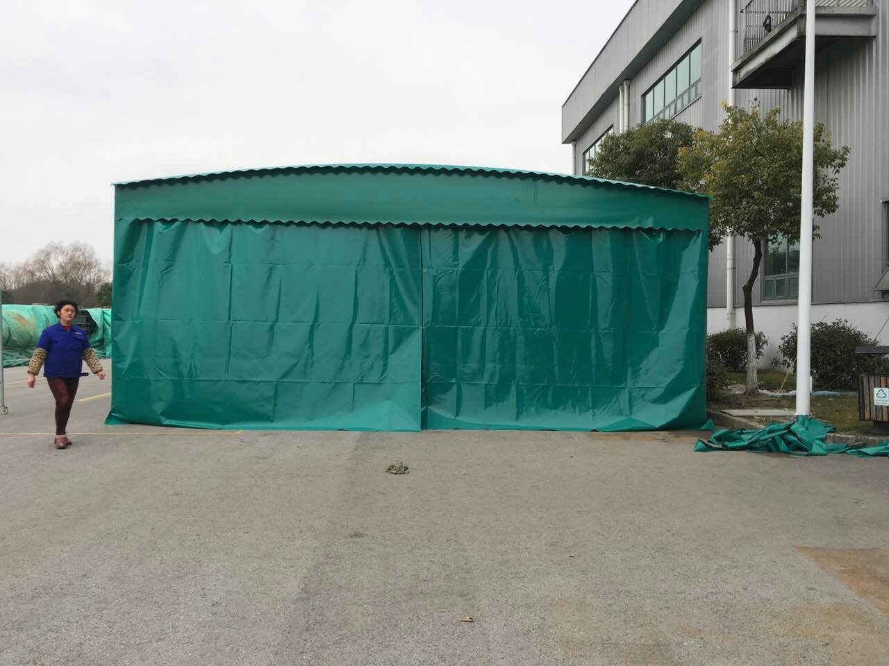 湖南篮球场遮阳雨篷
