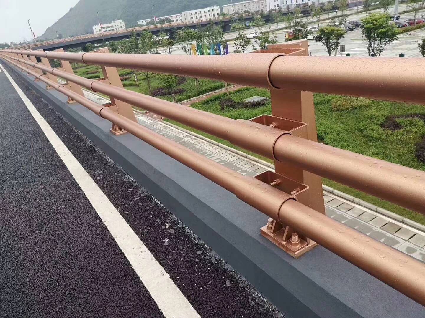 广安铝合金桥梁护栏