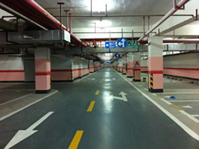 河津停车场划线施工方案来访交流基础育办学工作