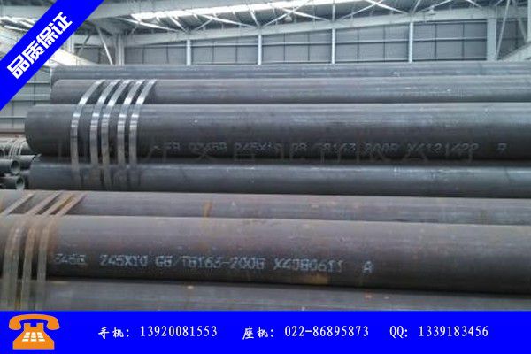 西双版纳傣族勐海县27SiMn28*4合金钢管的生产工作形势